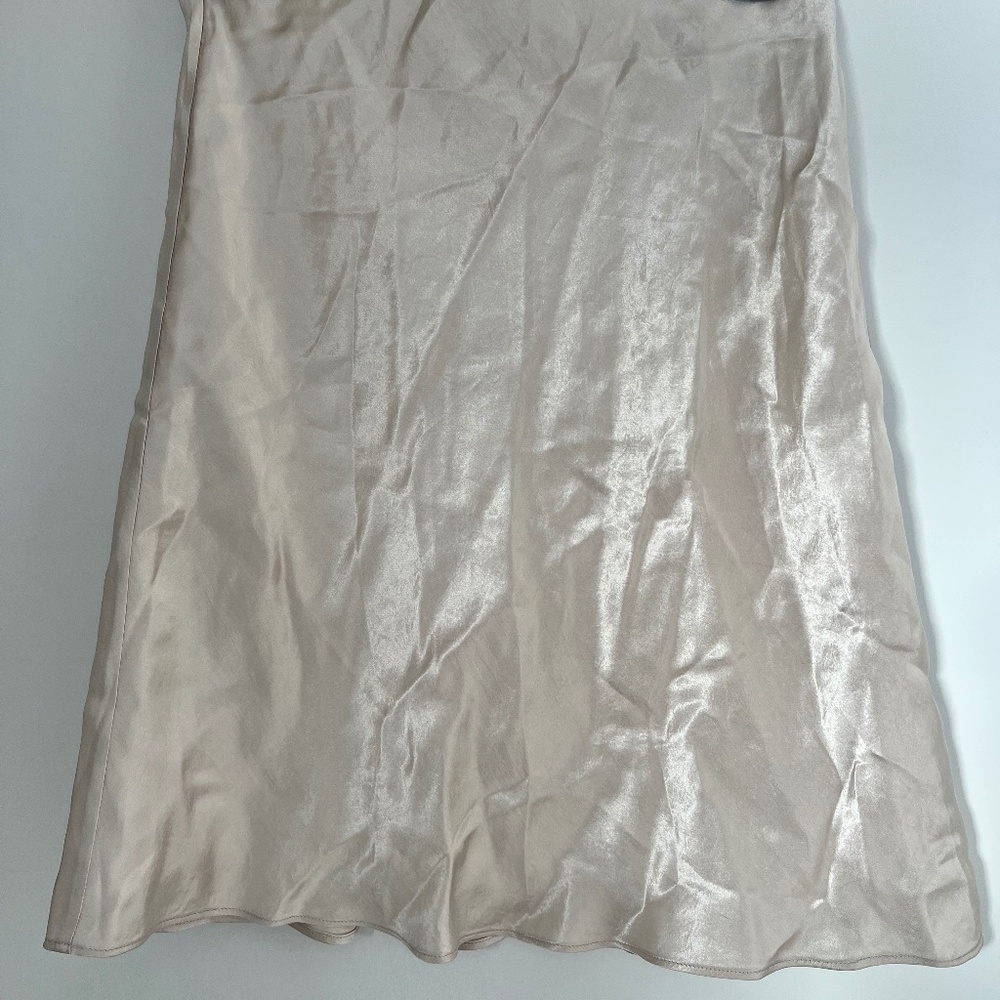 Aritzia satin skirt